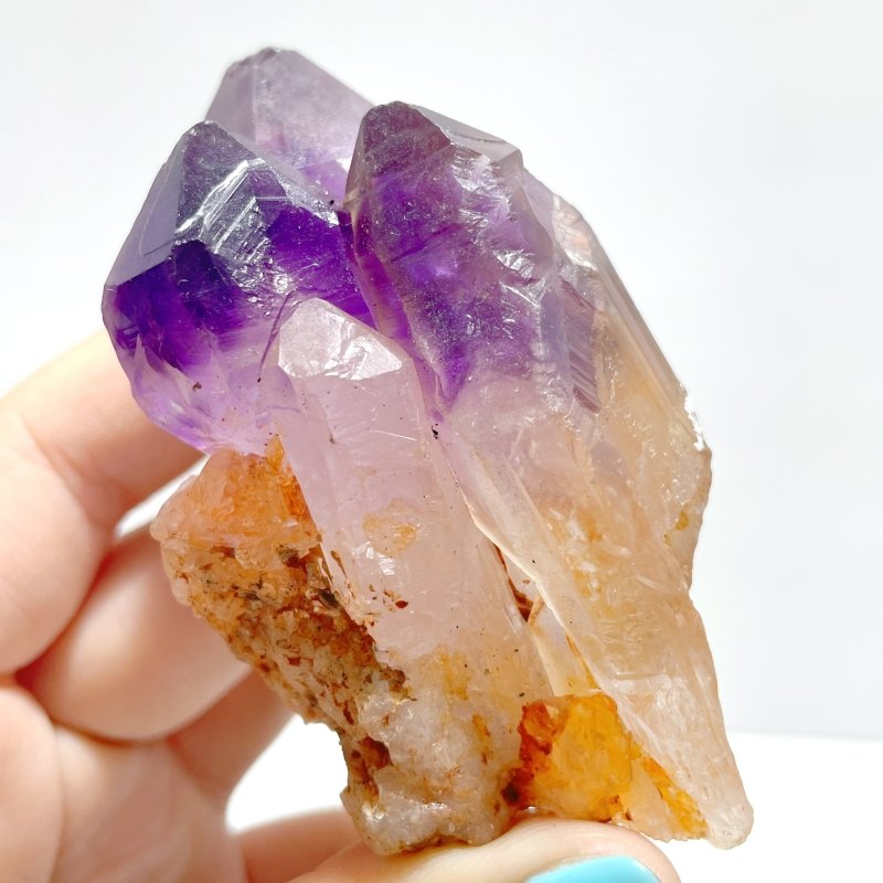 10 Pieces Beautiful Amethyst Specimen Skeletal Crystal - Wholesale Crystals