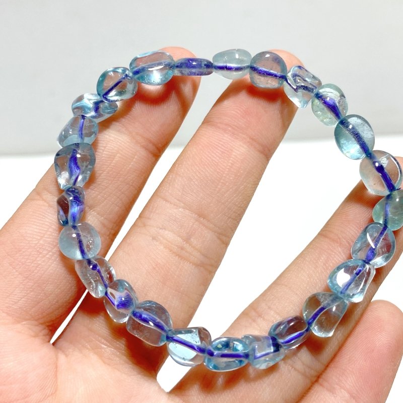 10 Pieces Blue Topaz Bracelets - Wholesale Crystals