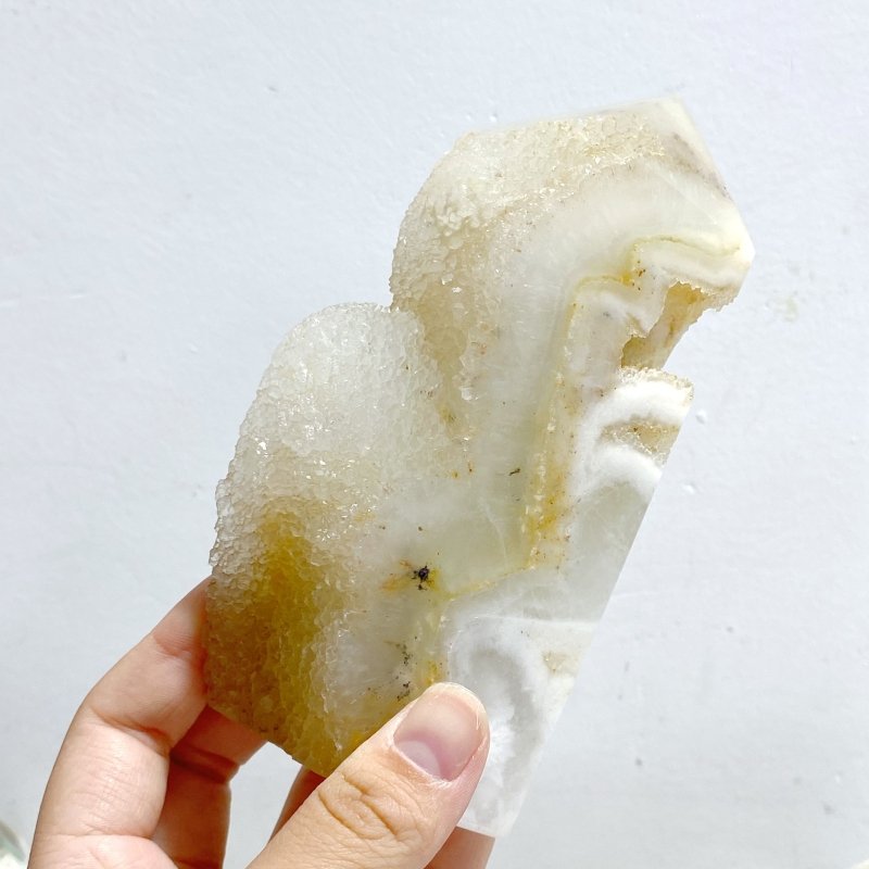 10 Pieces Druzy Geode Agate Points -Wholesale Crystals