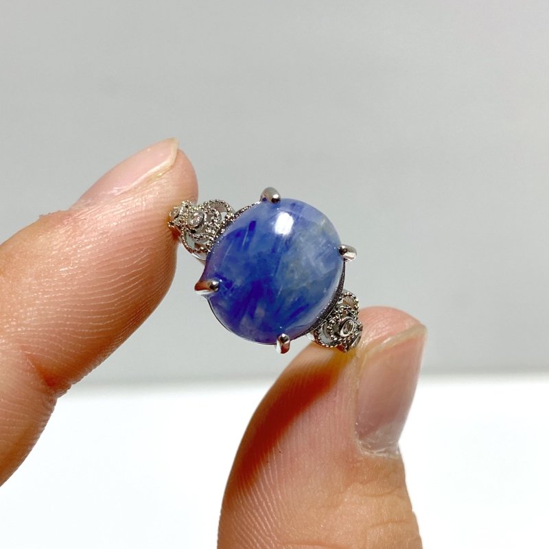 101 Pieces Blue Kyanite Different Styles Rings - Wholesale Crystals