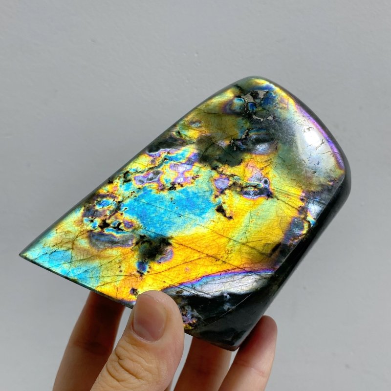 11 Pieces Large Beautiful Polished Labradorite Free Form -Wholesale Crystals