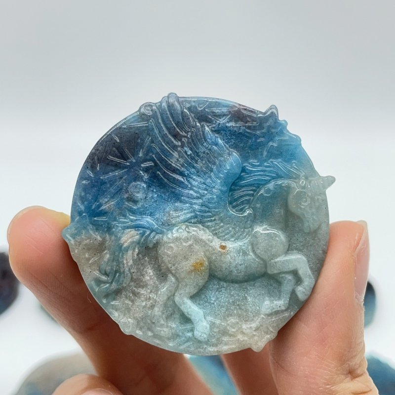 11 Pieces Trolleite Stone Pegasus Crystal Carving -Wholesale Crystals