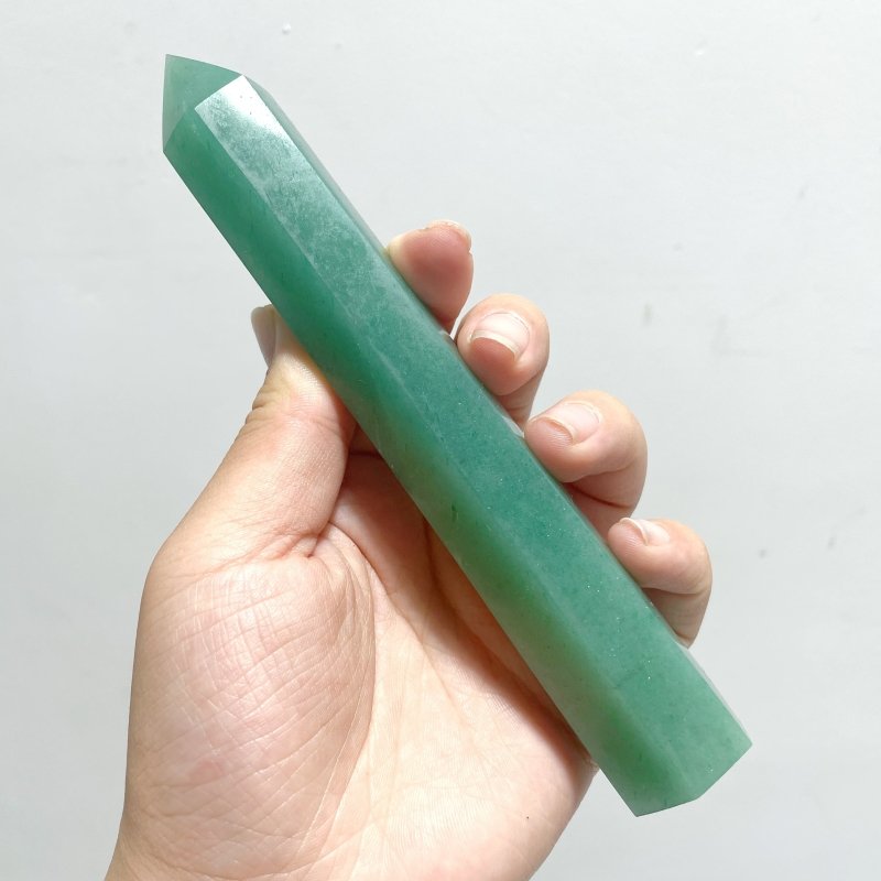 13 - 16CM Green Aventurine Tower Point Wholesale - Wholesale Crystals