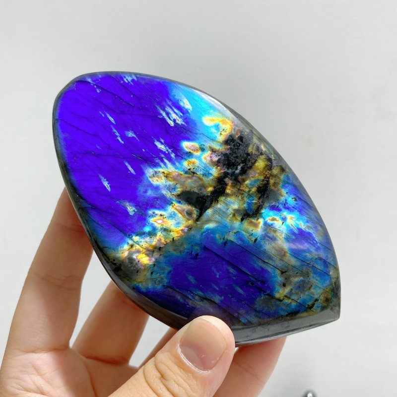 14 Pieces Beautiful Yellow Blue Labradorite Free Form -Wholesale Crystals