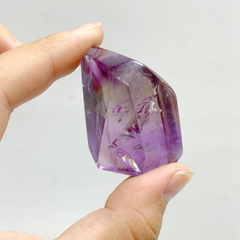 16 Pieces God's Fingerprint Ametrine Free Form - Wholesale Crystals