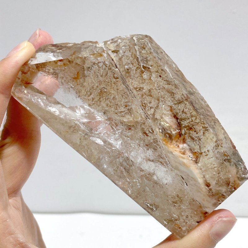 17 Pieces Golden Hematoid Quartz Free Form - Wholesale Crystals