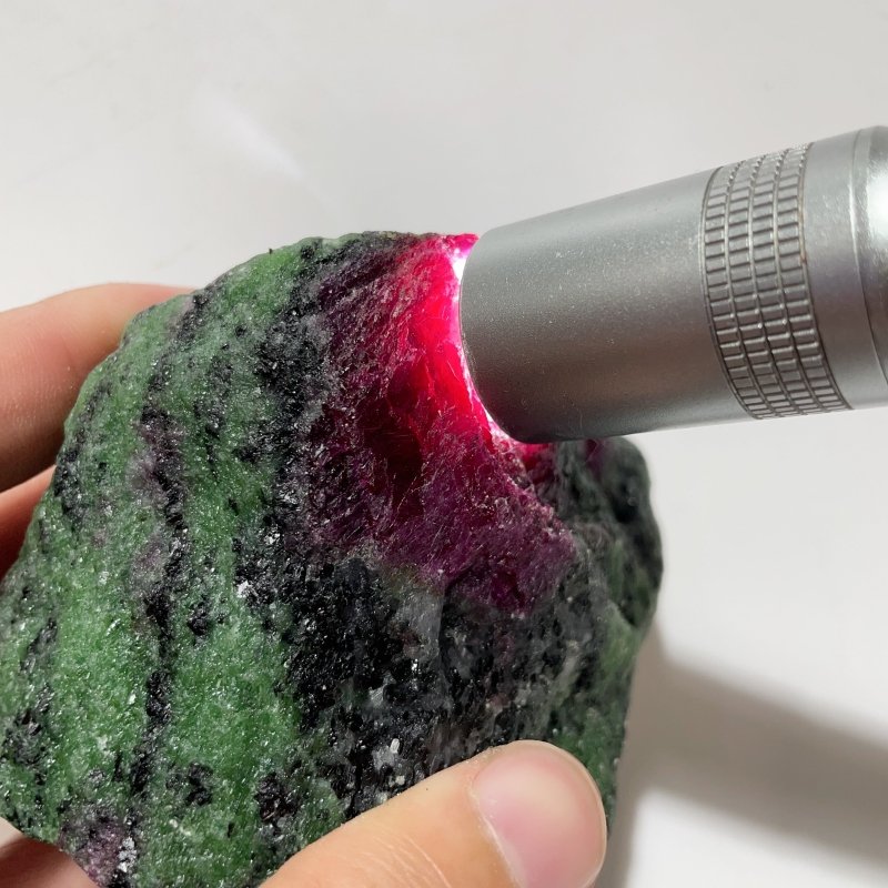 18 Pieces Raw Ruby Zoisite Stone Specimen -Wholesale Crystals