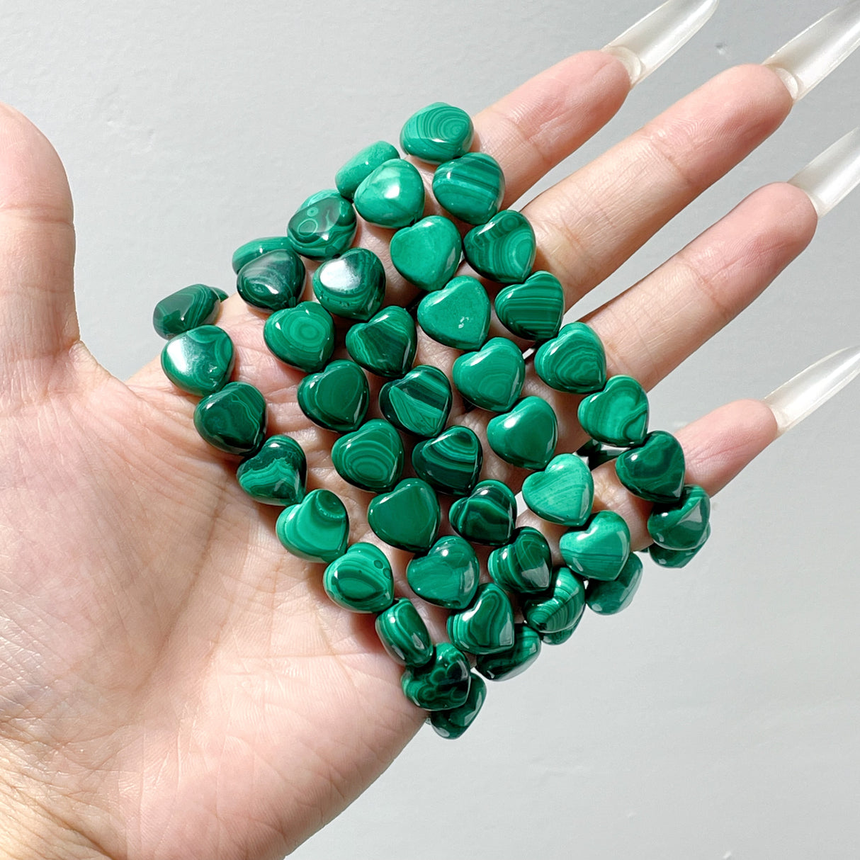Malachite Heart Bracelet Wholesale