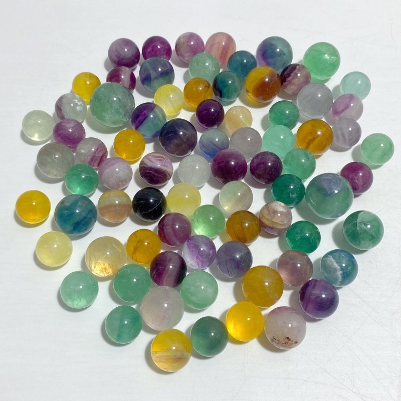 2-3cm Colorful Fluorite Sphere Wholesale -Wholesale Crystals