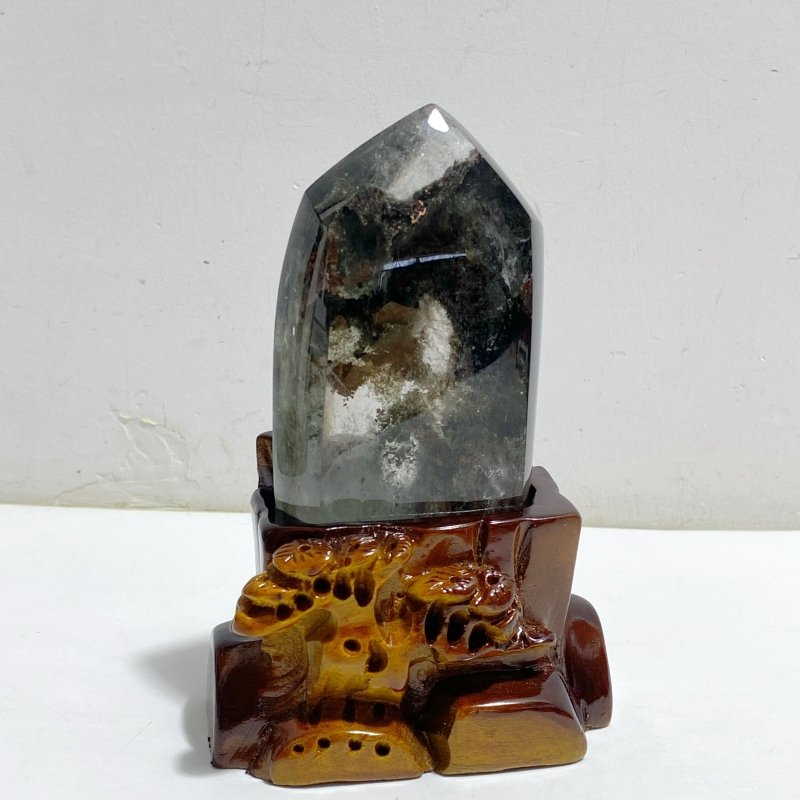 2 Pieces Garden Quartz With Stand -Wholesale Crystals