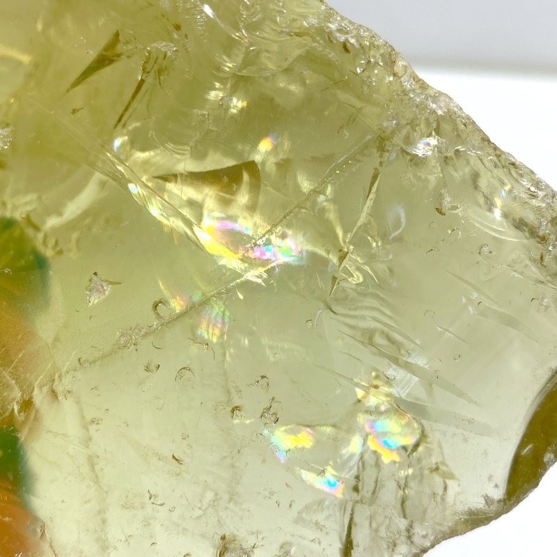 2 Pieces Large Citrine Raw Stone Specimen With Beautiful Rainbow 10 -Wholesale Crystals