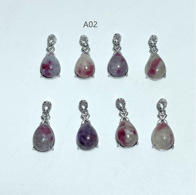 2 Styles Unicorn Stone Pendant Wholesale - Wholesale Crystals