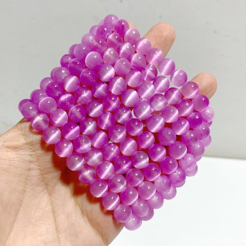 2 Types Aura Selenite Bracelets Wholesale -Wholesale Crystals