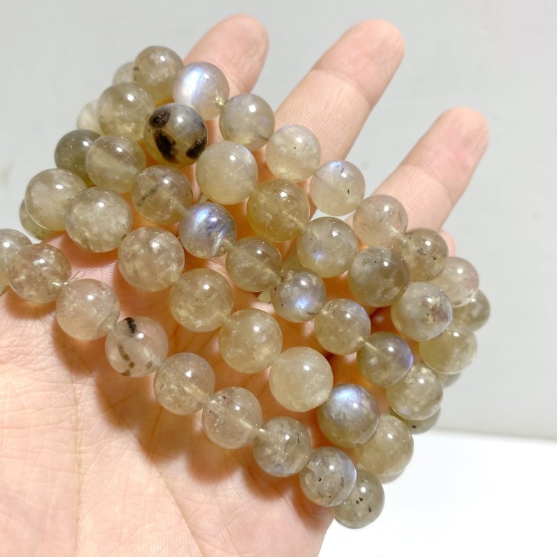 23 Pieces Andesine Moonstone Bracelets -Wholesale Crystals