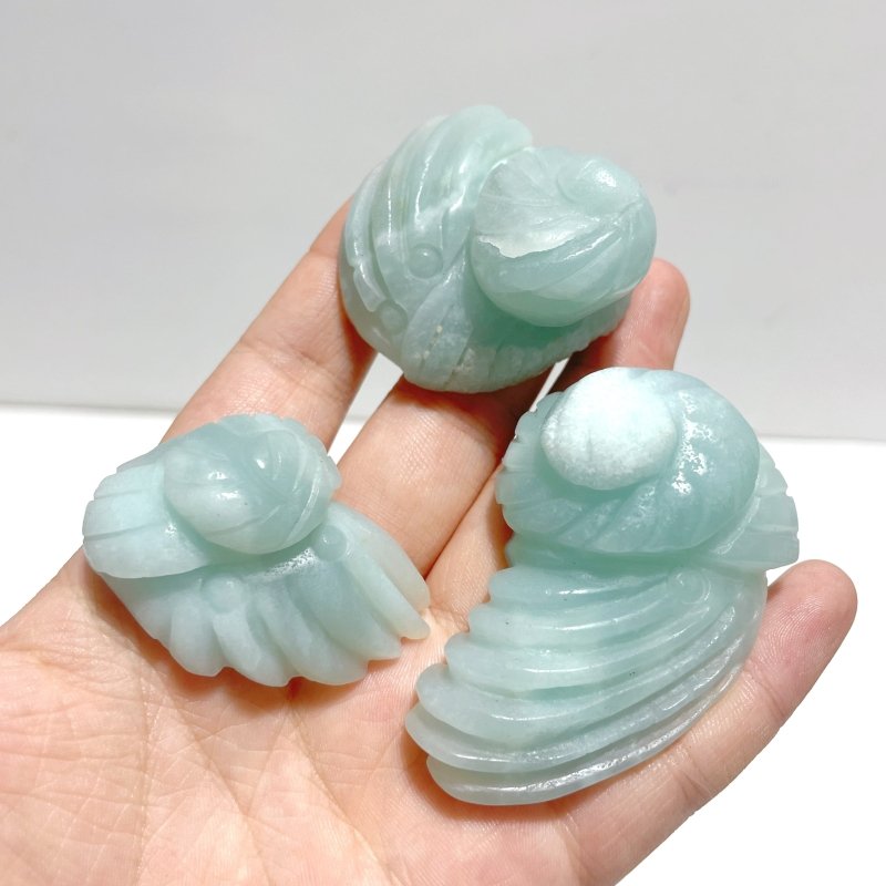 23 Pieces Caribbean Calcite Sea Animals Carving - Wholesale Crystals