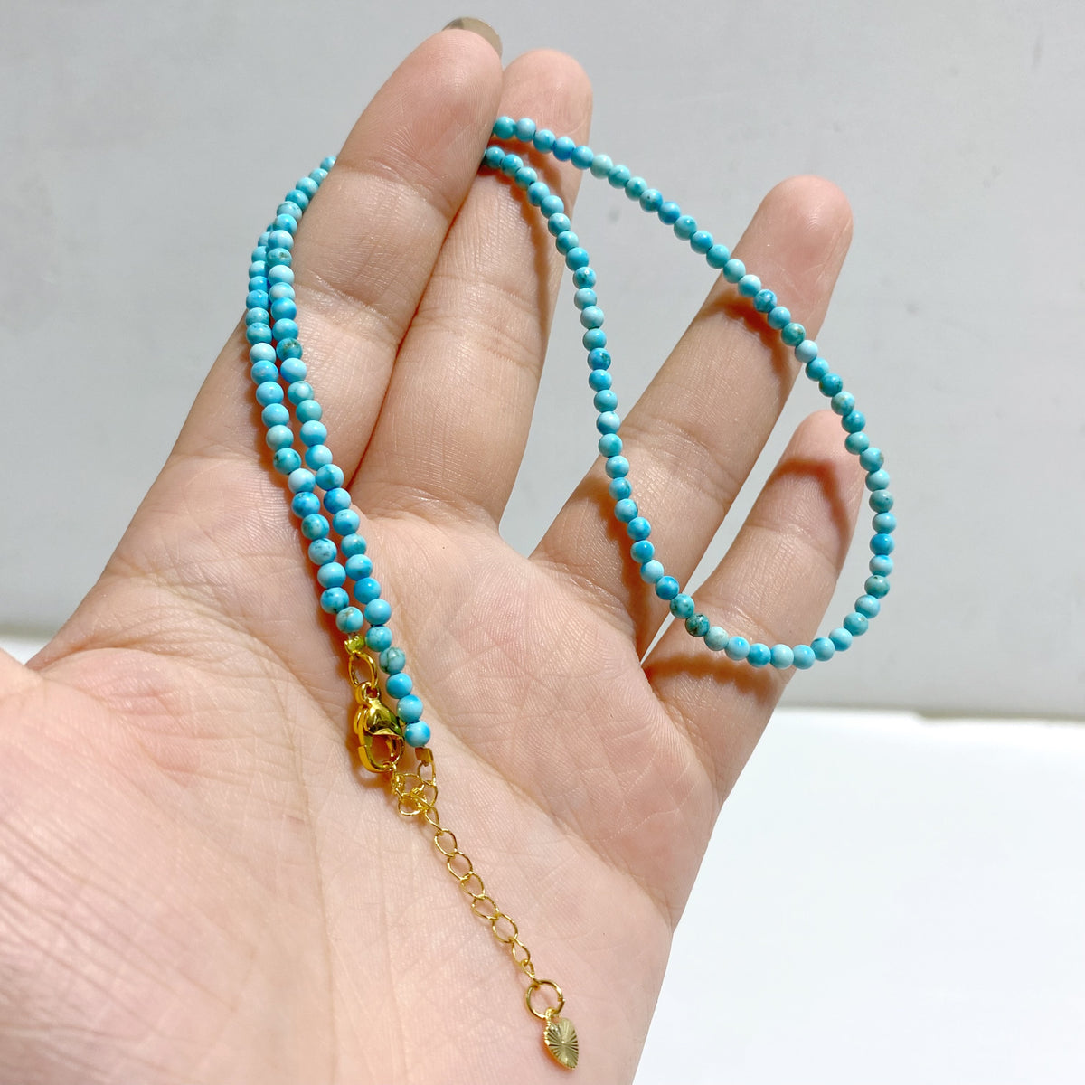 3 Types Mini Beads Necklace Wholesale Indonesia Turquoise Larimar