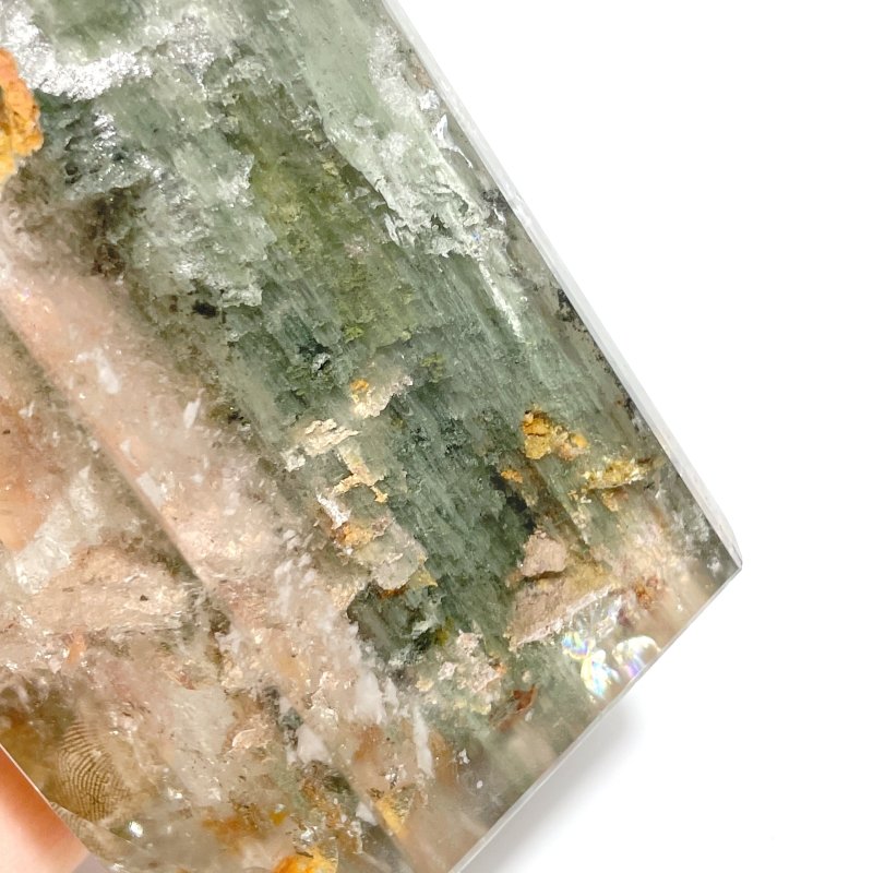 3 Pieces Garden Quartz Points With Stand - Wholesale Crystals