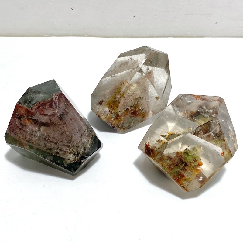 3 Pieces High Quality Garden Quartz Free Form 13 - Wholesale Crystals