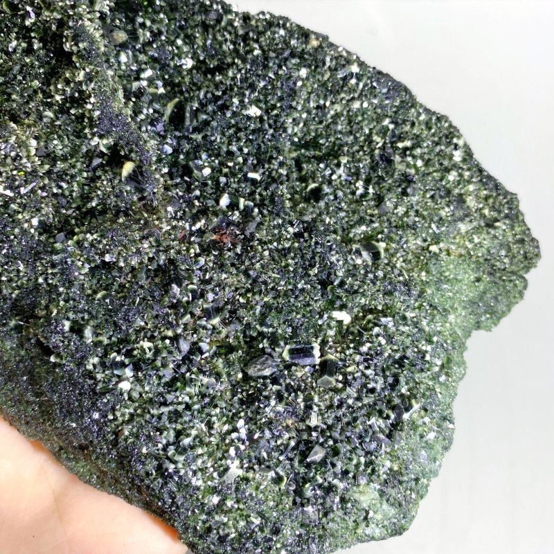 3 Pieces Raw Epidote Stone Specimen - Wholesale Crystals