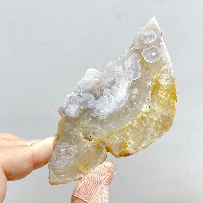31 Pieces Sakura Flower Agate Slabs -Wholesale Crystals
