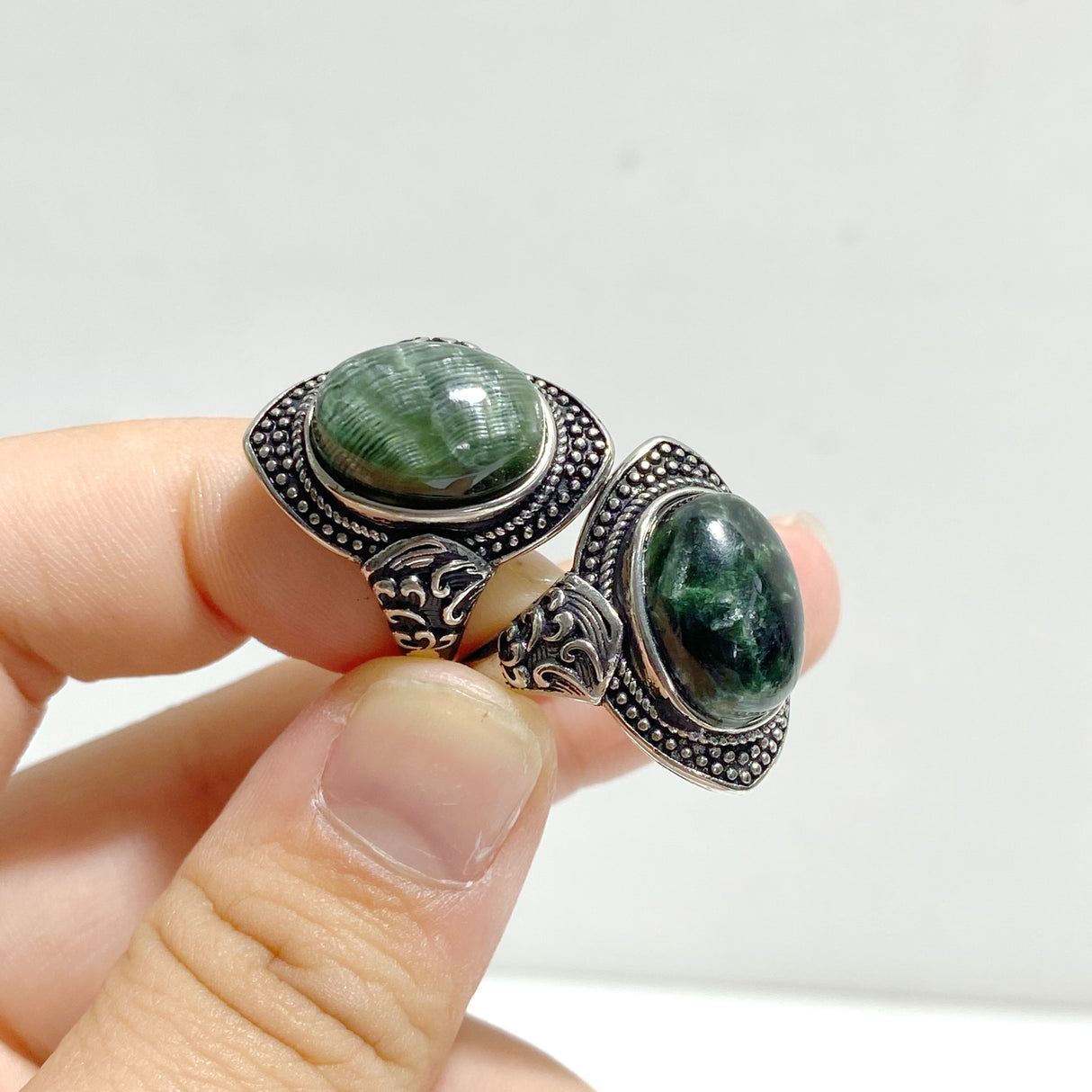 34 Pieces Seraphinite Ring
