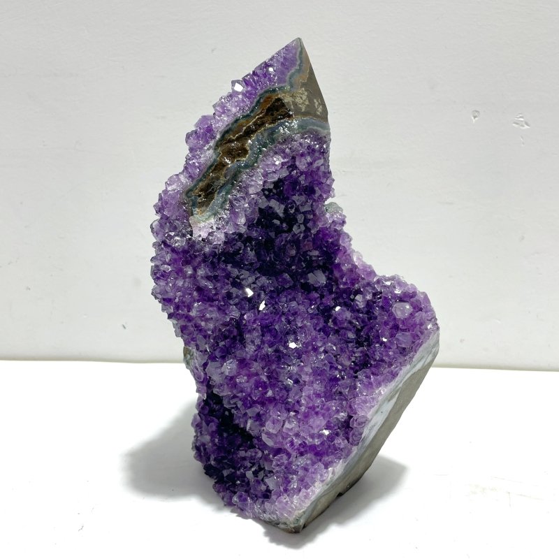 4 Pieces Amethyst Cluster Tower Points - Wholesale Crystals