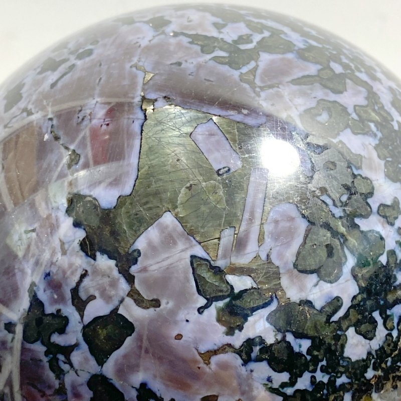 4 Pieces Large Indigo Gabbro Stone Spheres (Sea Freight Only) -Wholesale Crystals