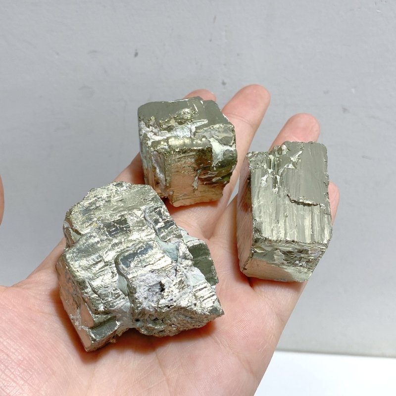 43 Pieces Raw Pyrite Specimen For Collection -Wholesale Crystals