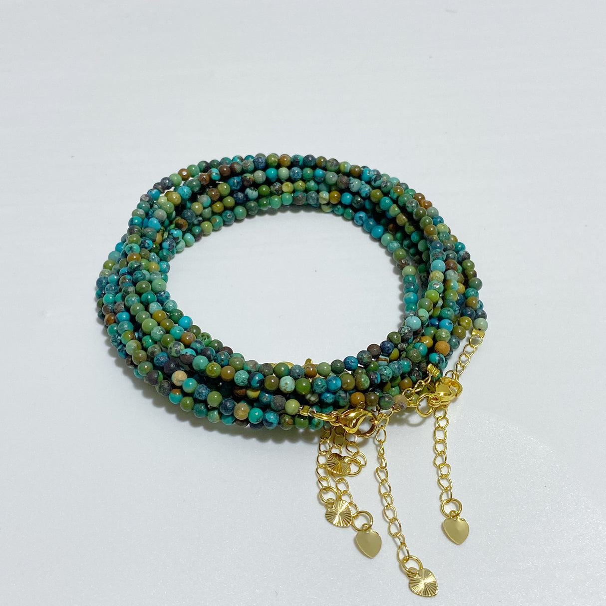 3 Types Mini Beads Necklace Wholesale Indonesia Turquoise Larimar