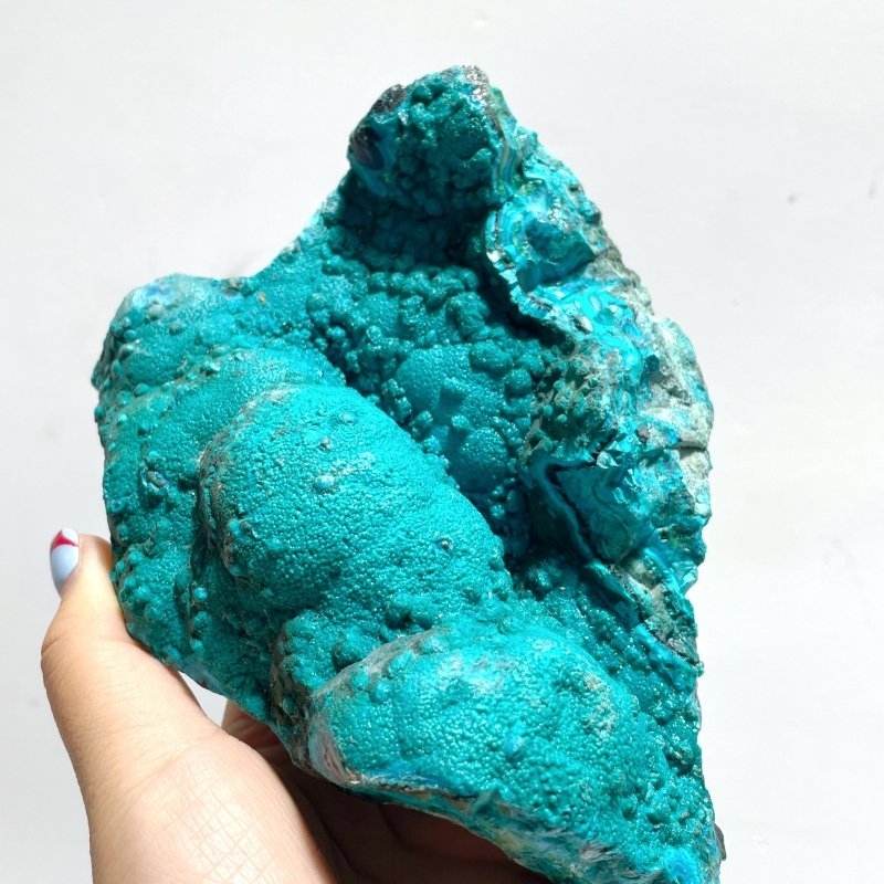 5 Pieces Chrysocolla Mixed Malachite Raw Stone Specimen - Wholesale Crystals