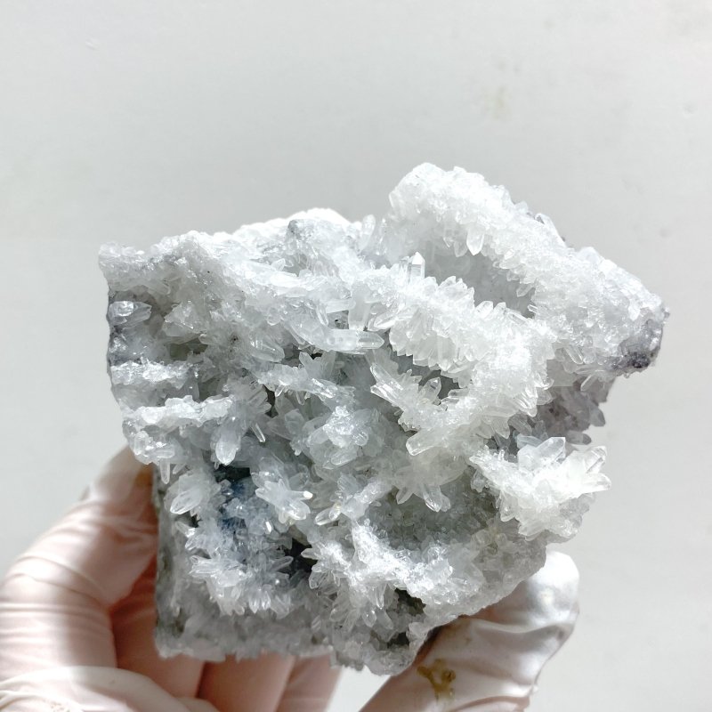 5 Pieces Large Black Clear Quartz Cluster Specimen For Collection -Wholesale Crystals
