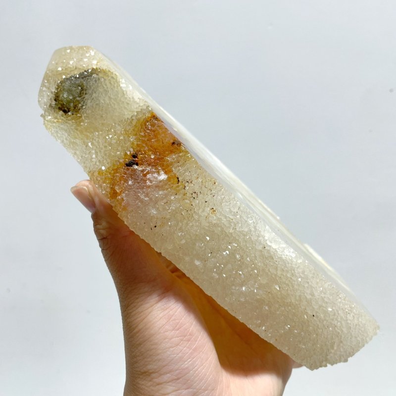 5 Pieces Large Fluorite Druzy Geode Tower - Wholesale Crystals