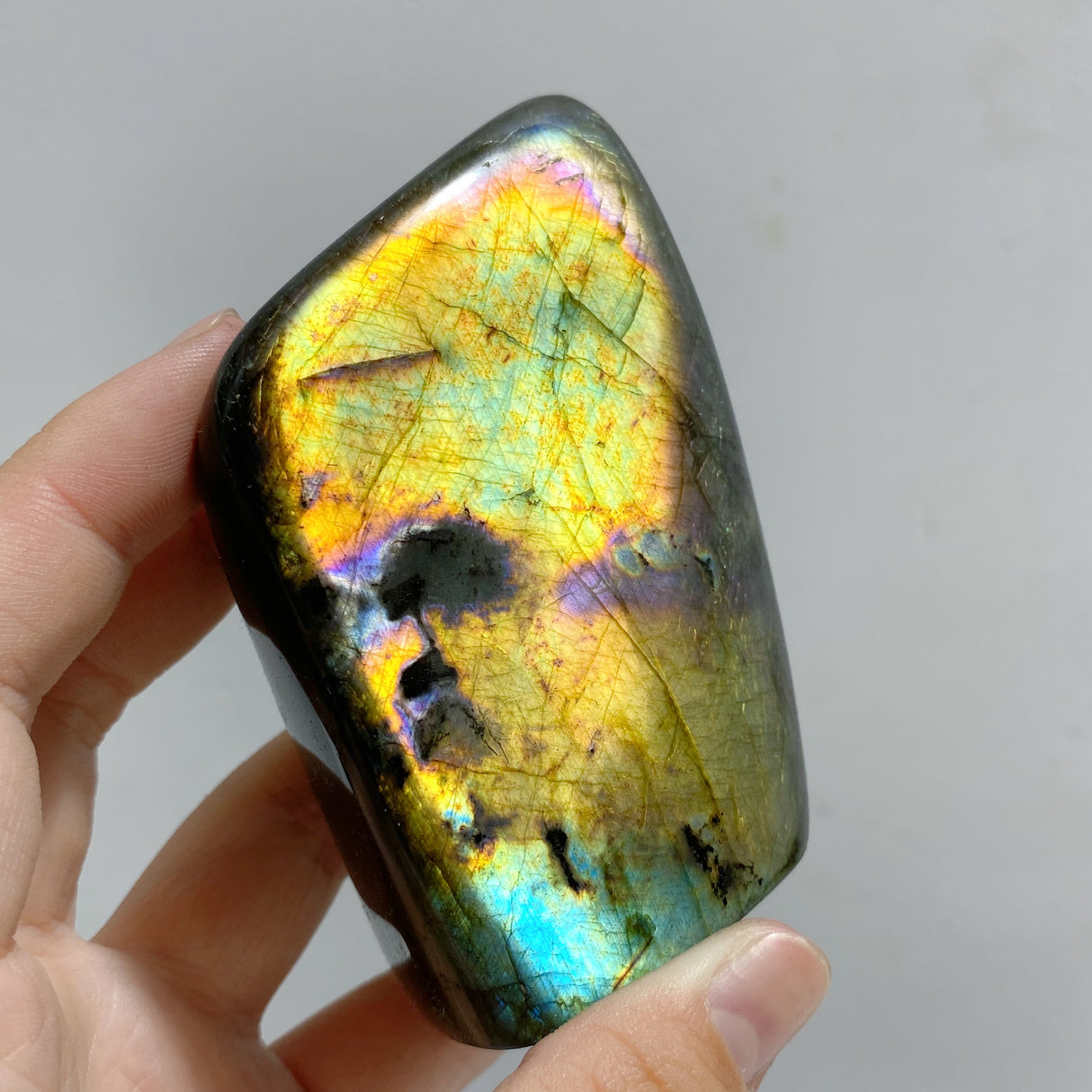18 Pieces Beautiful Polished Labradorite Free Form