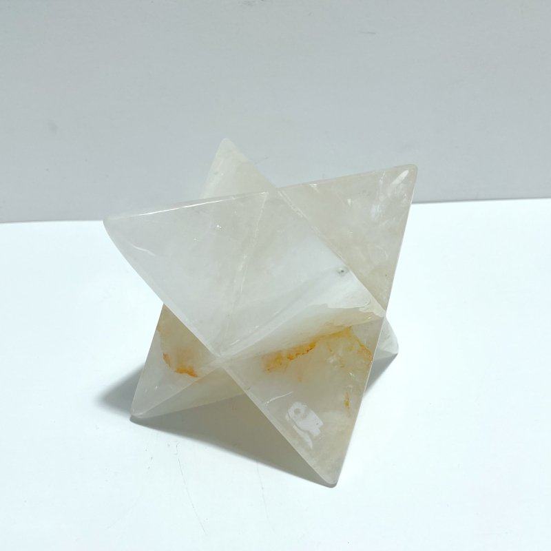 6 Pieces Large Clear Quartz Merkaba - Wholesale Crystals