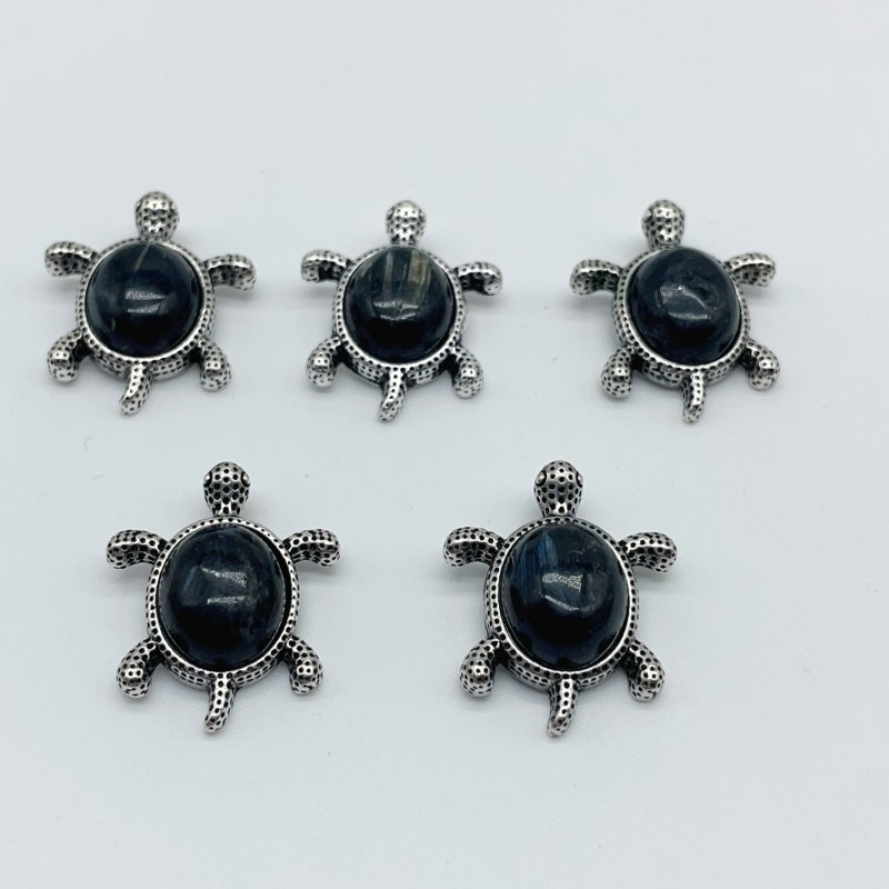 6 Types Cute Turtle Pendant Wholesale Moonstone Amethyst - Wholesale Crystals