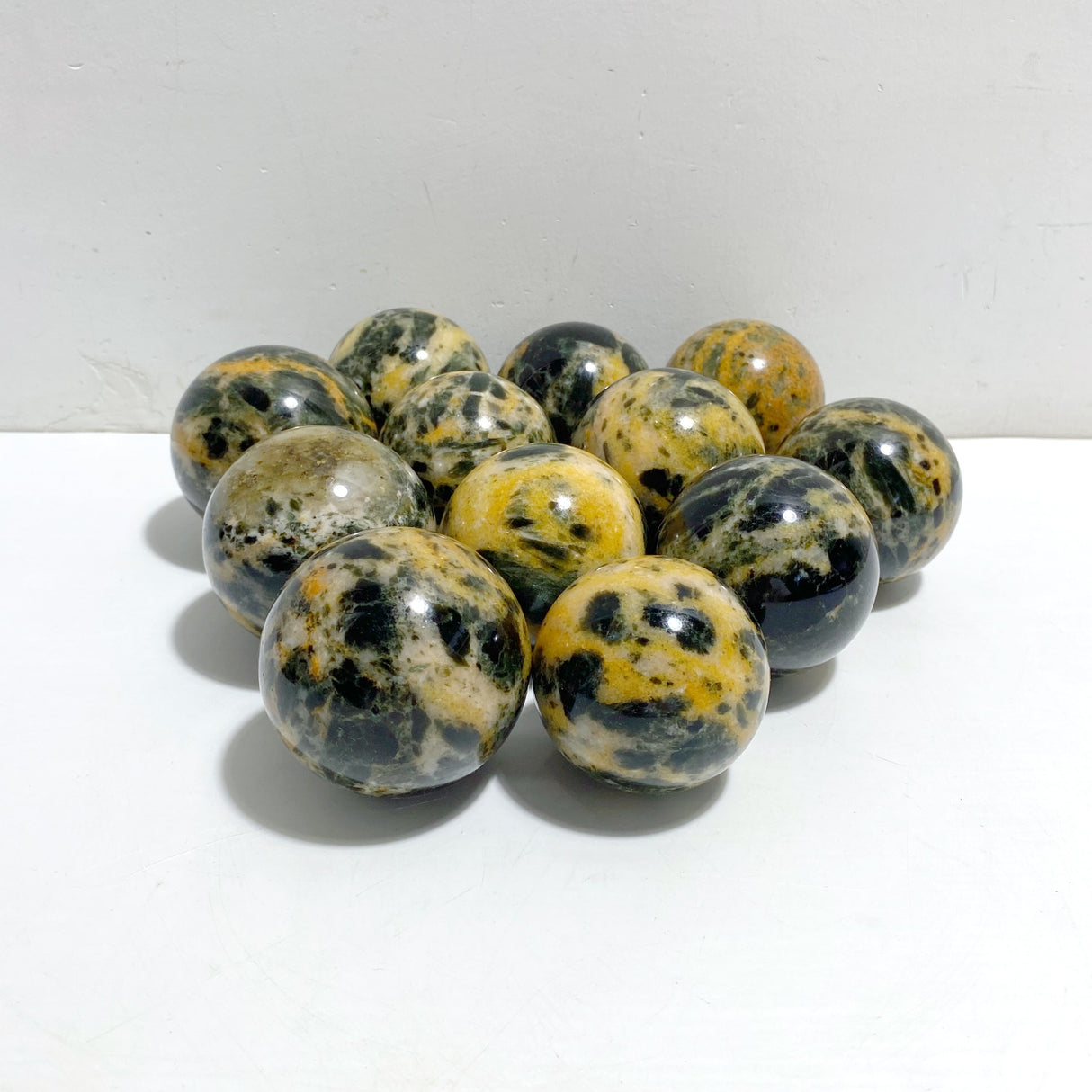 12 Pieces Seraphinite Spheres