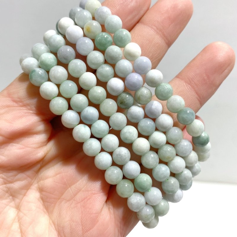 6mm Bracelets Wholesale Amethyst Smoky Quartz Green Jade - Wholesale Crystals