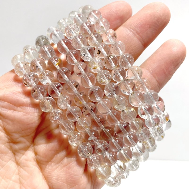 6mm/7mm Clear Quartz Bracelet Wholesale - Wholesale Crystals