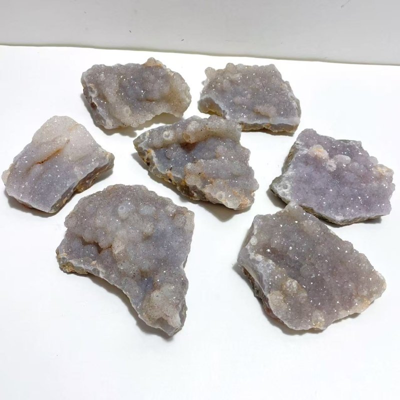 7 Pieces Beautiful Quartz Cluster Raw Stone Specimen - Wholesale Crystals