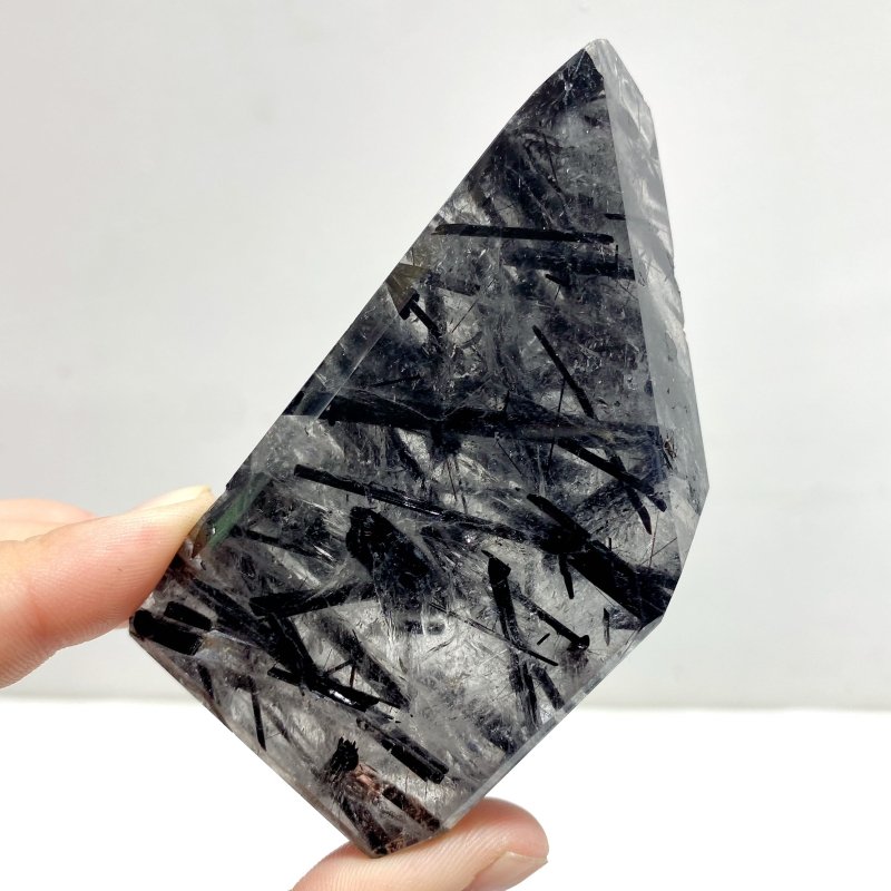 7 Pieces Black Tourmaline Free Form - Wholesale Crystals
