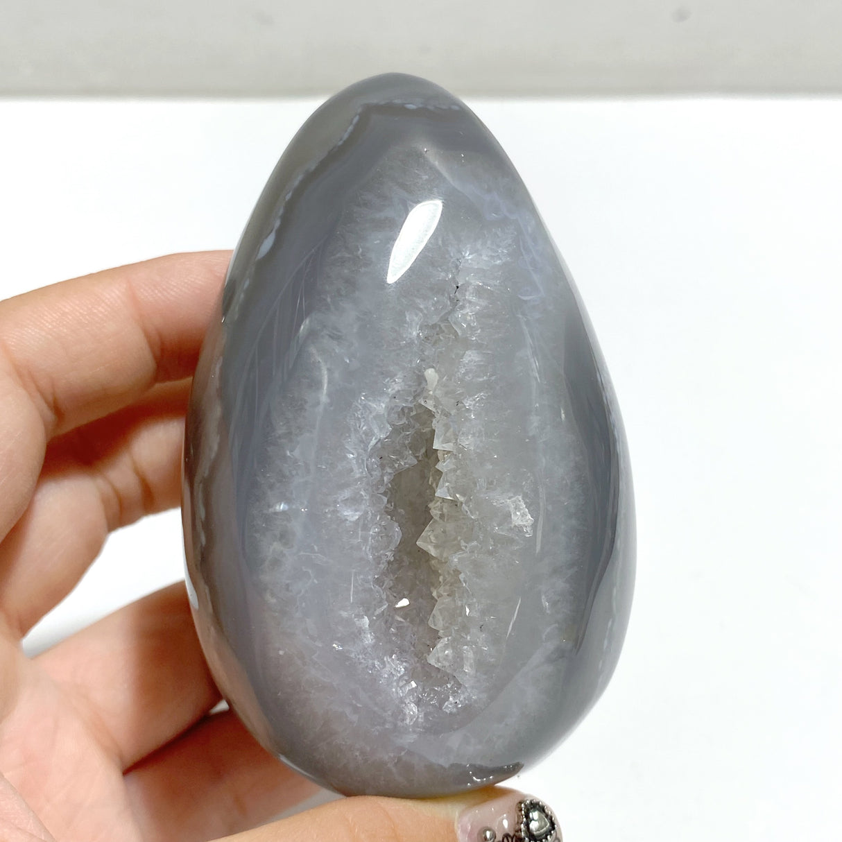 11 Pieces Geode Druzy Agate Eggs