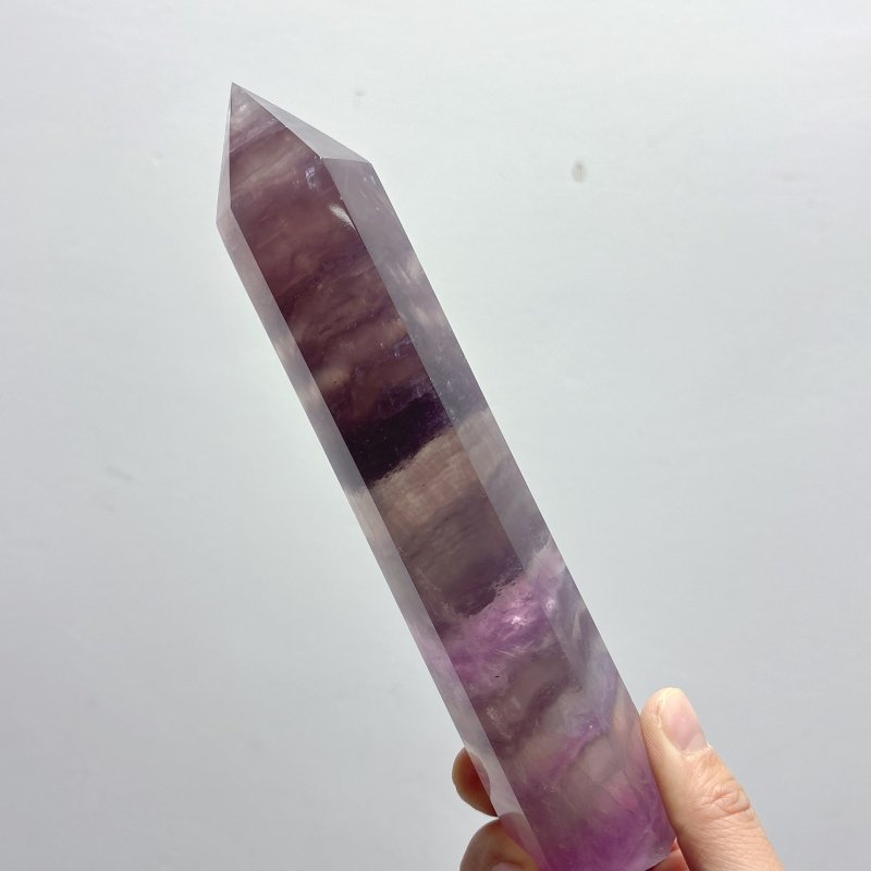 8 Pieces Large Colorful Fluorite Tower - Wholesale Crystals