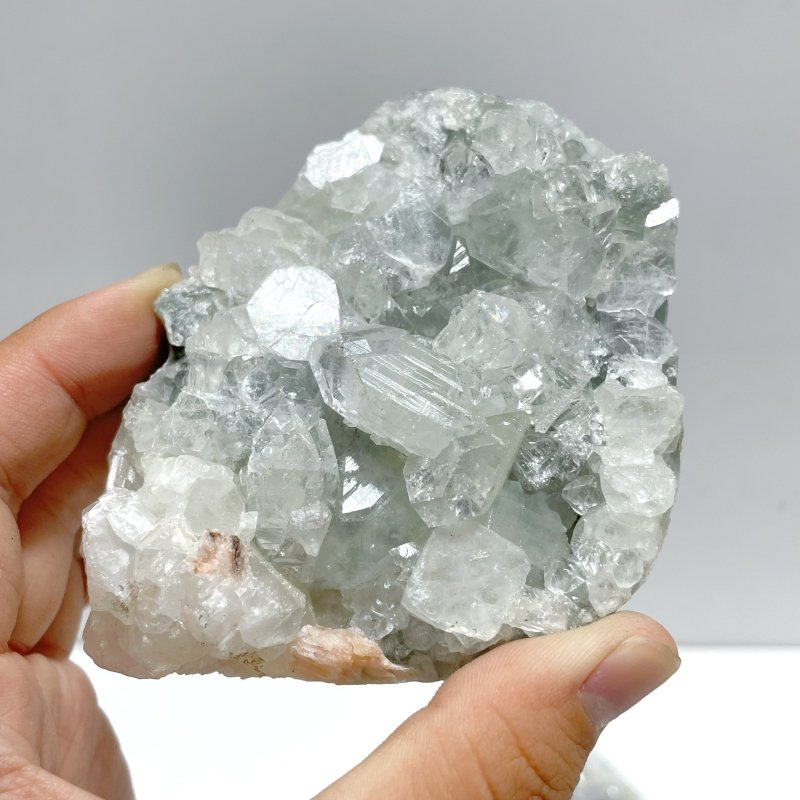 8 Pieces Raw Apophyllite Stone Specimen - Wholesale Crystals