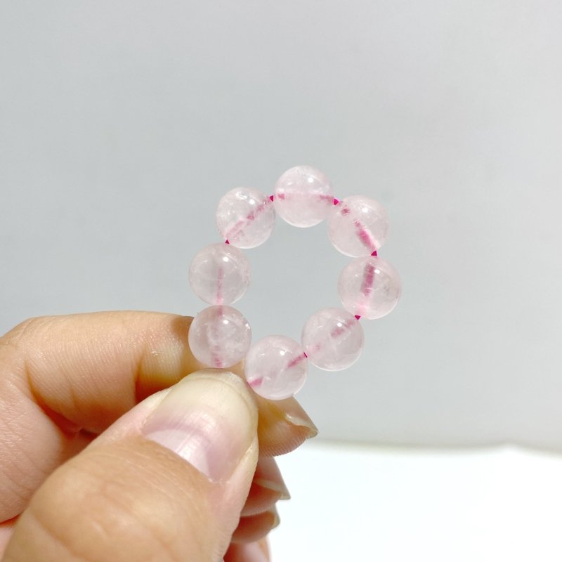 8mm Light Color Rose Quartz Bracelets Wholesale -Wholesale Crystals