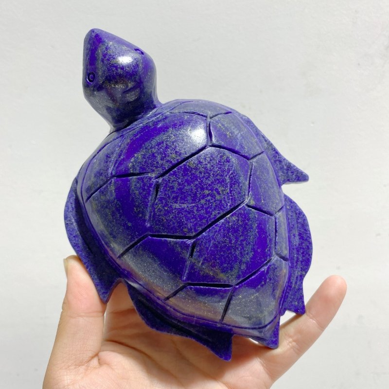 9 Pieces Lapis Lazuli Sea Turtles Carving -Wholesale Crystals