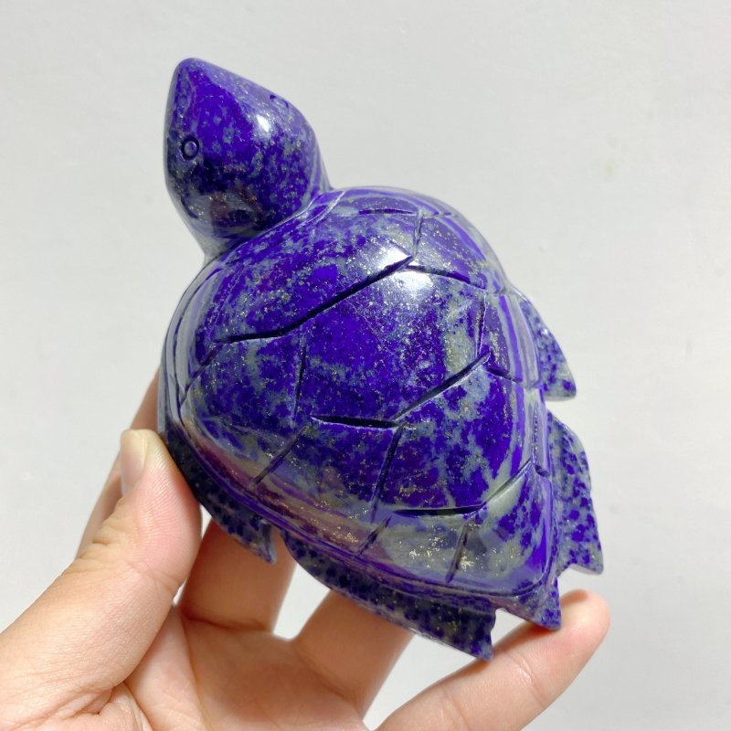 9 Pieces Lapis Lazuli Sea Turtles Carving -Wholesale Crystals