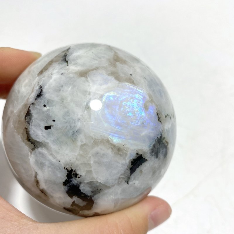 9 Pieces Large Moonstone Sphere Ball - Wholesale Crystals