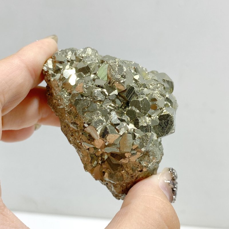 9 Pieces Pyrite Specimen For Collection -Wholesale Crystals