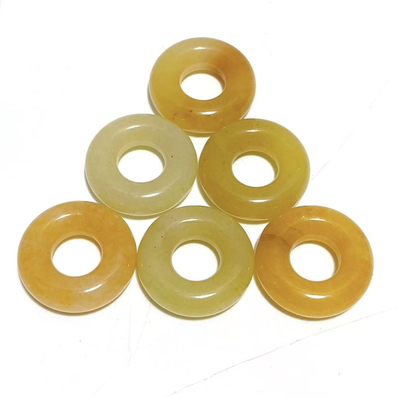 9 Types Crystal Donuts Rose Quartz Green Aventurine Ocean Jasper Wholesale - Wholesale Crystals