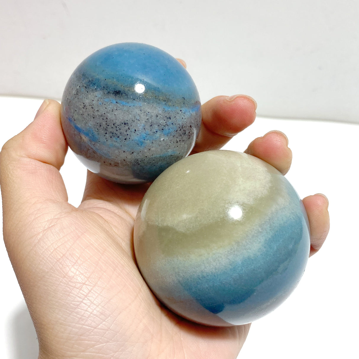 23 Pieces Beautiful Trolleite Spheres